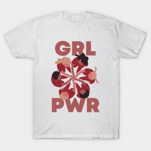 Grl pwr Feminist Feminism Women Rights Equality T-Shirt